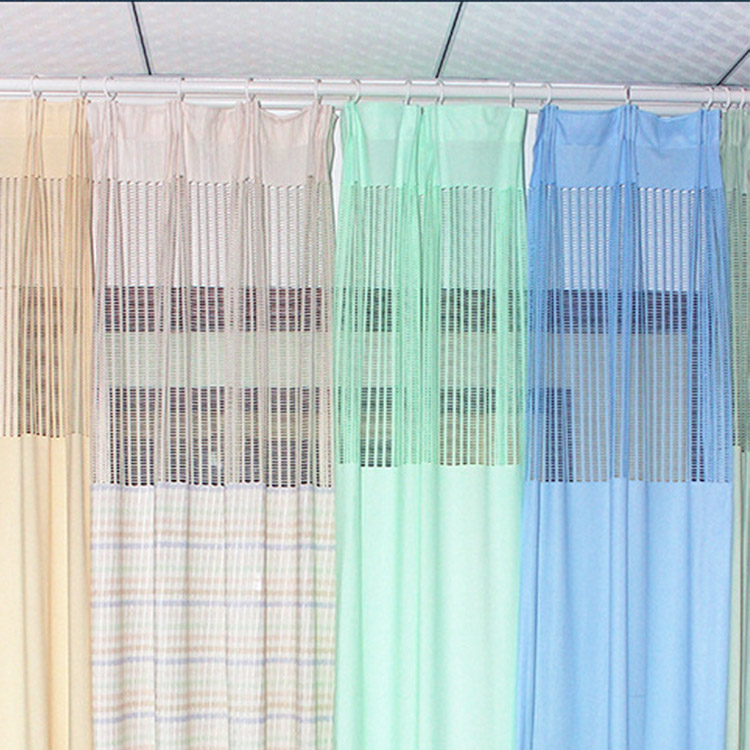 Letti ignifughi del divisorio della privacy del soffitto della maglia del cubicolo medico di emergenza delle tende dell'ospedale