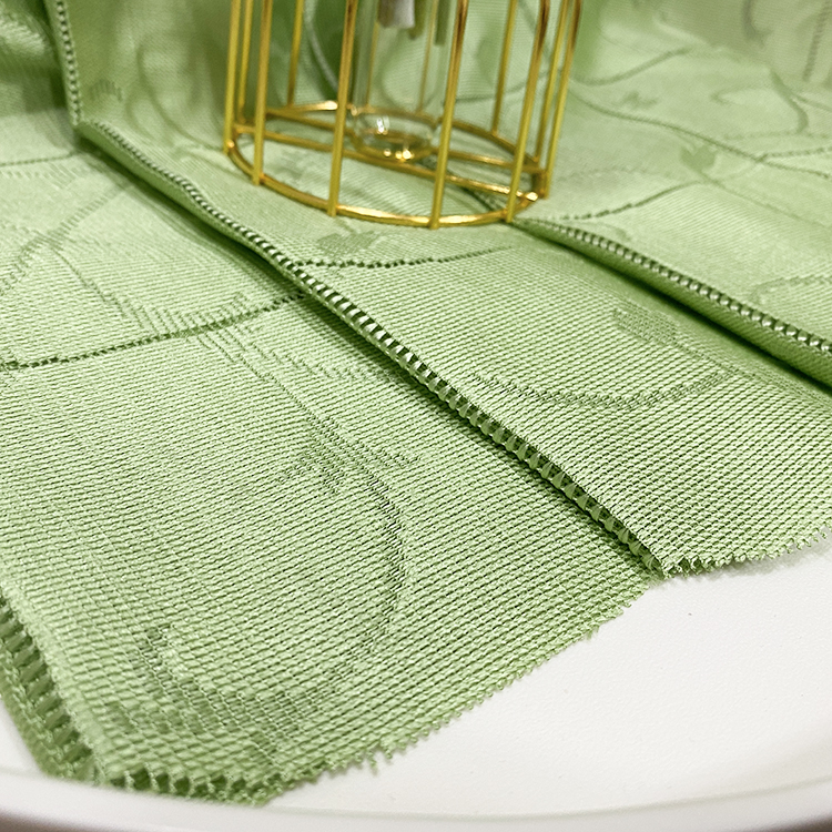 Tessuto divisorio verde finestra oscurante privacy lamellare jacquard bambù tende per porte verticali