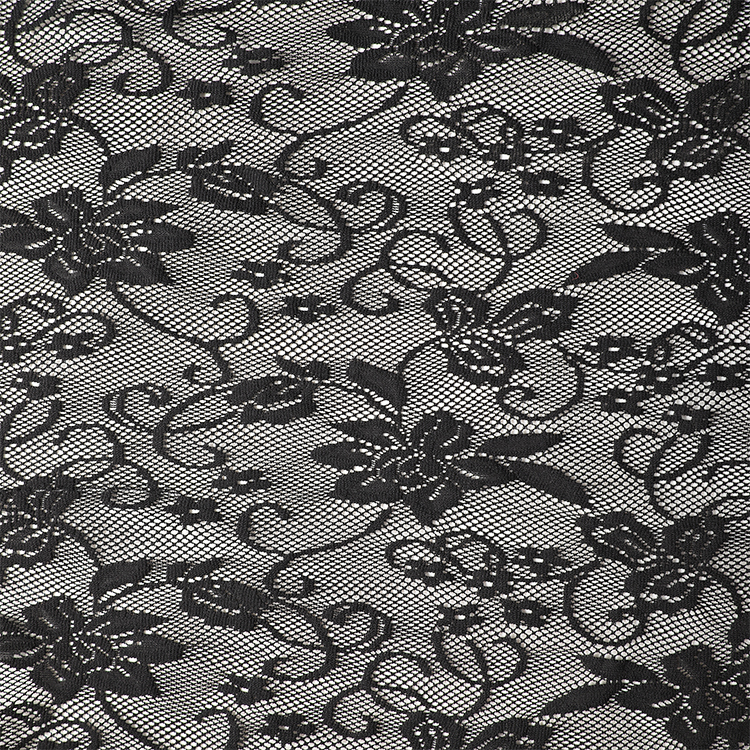 Prezzo a buon mercato fiori personalizzati tessuto naturale Voile jacquard stampa poliestere tessuto naturale trasparente